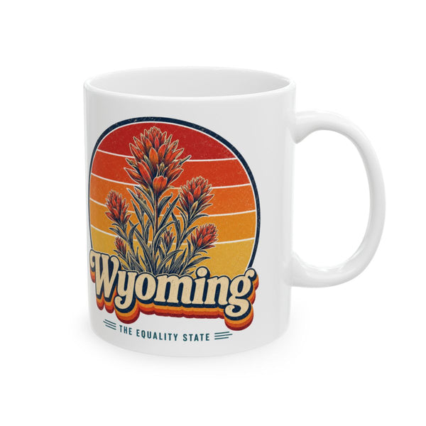 Wyoming Indian Paintbrush Mug